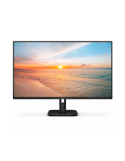 Монитор 27" Philips 27E1N1100A 1920x1080, WLED, 16:9, IPS, 250cd, 1300:1, MID, 4ms, 178/178, VGA, HDMI, 100Hz, Speakers, Tilt, Внутр, VESA, Black, 2y