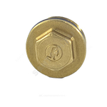 Пробка латунь 3/4" НР с герметичной прокладкой для коллектора R592D Giacomini R592DY004