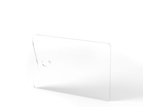 Палитра прямоугольная 300х200х3мм прозрачная