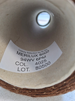 MERILUX - Ri.Go 94% меринос, 6% люрекс. 800м/100гр Шоколад с золотым люрексом. Коричневый Есть мал. бобинка 68гр.