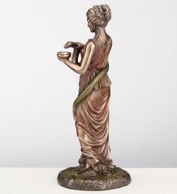 Veronese WS-1319 Статуэтка «Гигиея - богиня здоровья и чистоты»