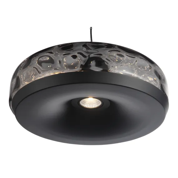 SL6014.403.01 Светильник подвесной ST-Luce Черный/Черный, Дымчатый LED 1*42W 3000K РИПЛ