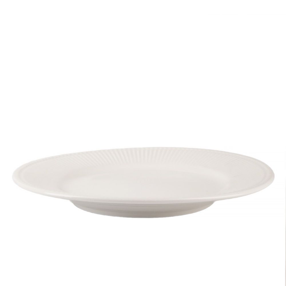 Тарелка "Белый шоколад" d=21см. (min6) (транспортная упаковка)