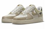 Кроссовки Nike Air Force 1 Low Tan Bling (Женская размерная сетка)
