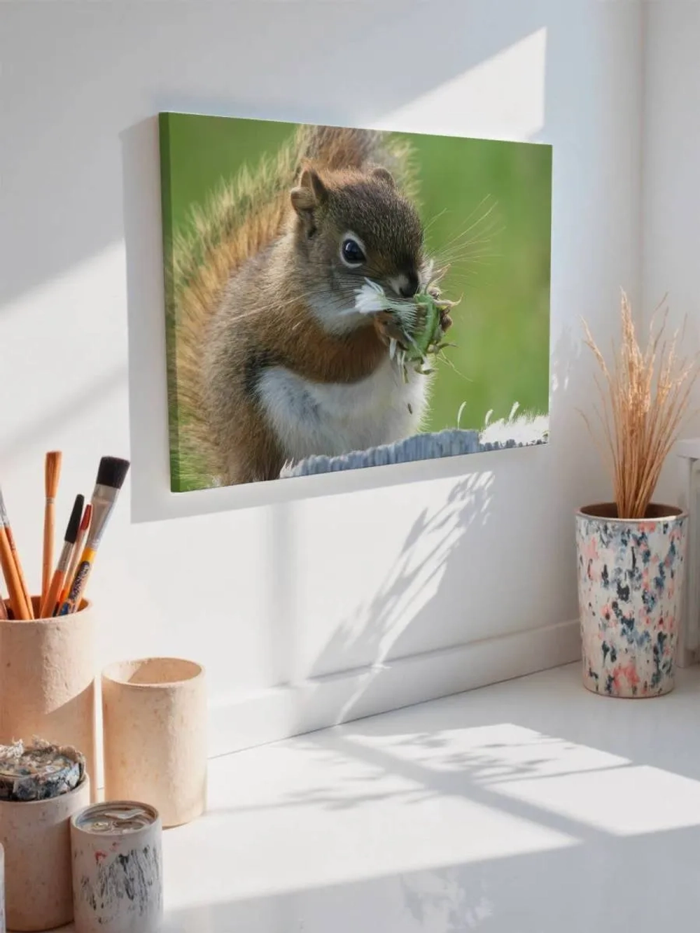 Картина на стену 40 X 50 Белка