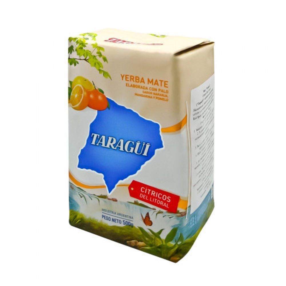 Чай травяной Taragui Yerba mate Citrocos del litoral 500 гр