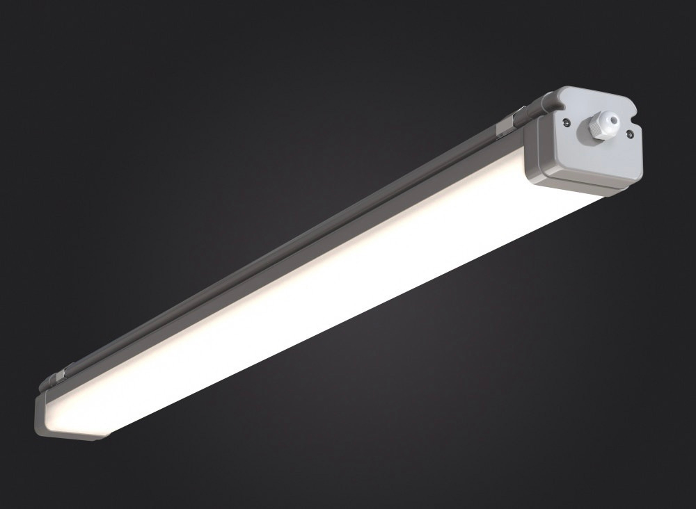 Светильник LED ДСП Айсберг ll 54Вт 6500К 6150Лм опал IP65 1100х85х70мм DARKLUM