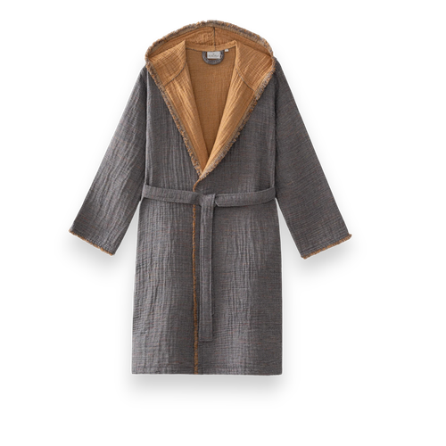 Халат из органического хлопка Muna | оранжевый