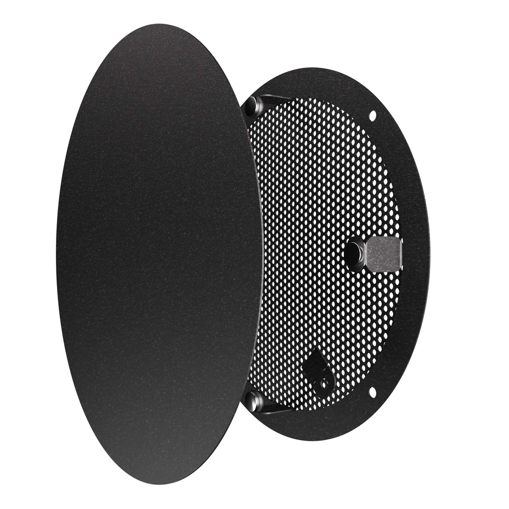 Решетка вентиляционная RVM сетка разъемная на магнитах D200 окраш.сталь Black ERA