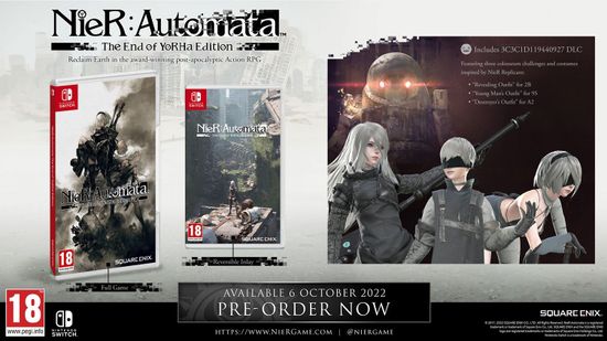 Игра NieR: Automata - The End of YoRHa Edition (Nintendo Switch, русские субтитры)