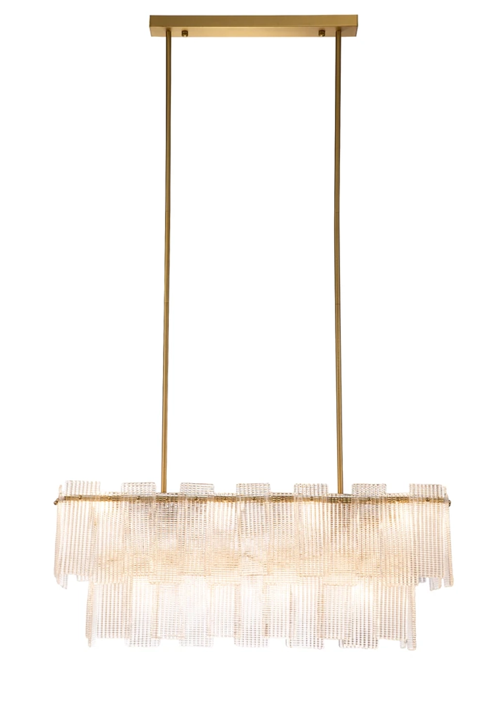 Люстра на штанге Indigo INVERNO 12013/12R Brass V000059