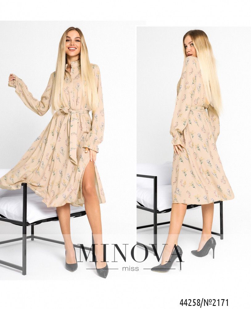 Платье 2171-капучино Minova Платье 2171-капучино Minova
