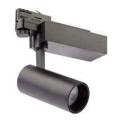 Трековый светильник трехфазный ЭРА SТR-30-36-30K-B20 светодиодный 20Вт 3000K черный | Трековые светильники