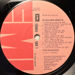 The Shadows - 20 Golden Greats (Голландия 1977г.)