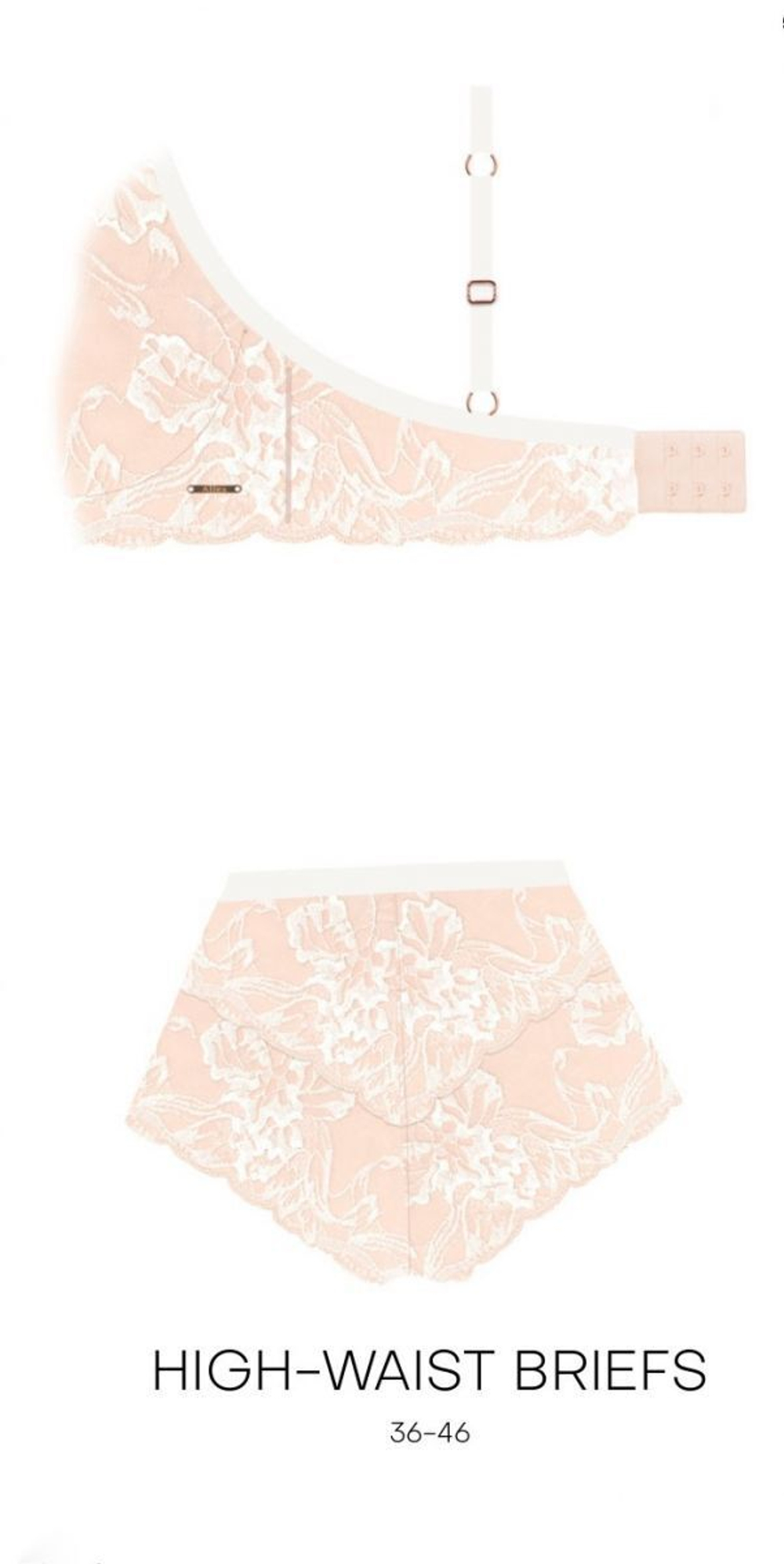 Бюстгальтер-бралетт Sublime (Размер: 85B) (Цвет: телесный)