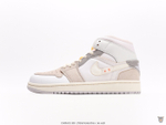 Кроссовки Nike Air Jordan 1 Mid SE Craft "White and Phantom"