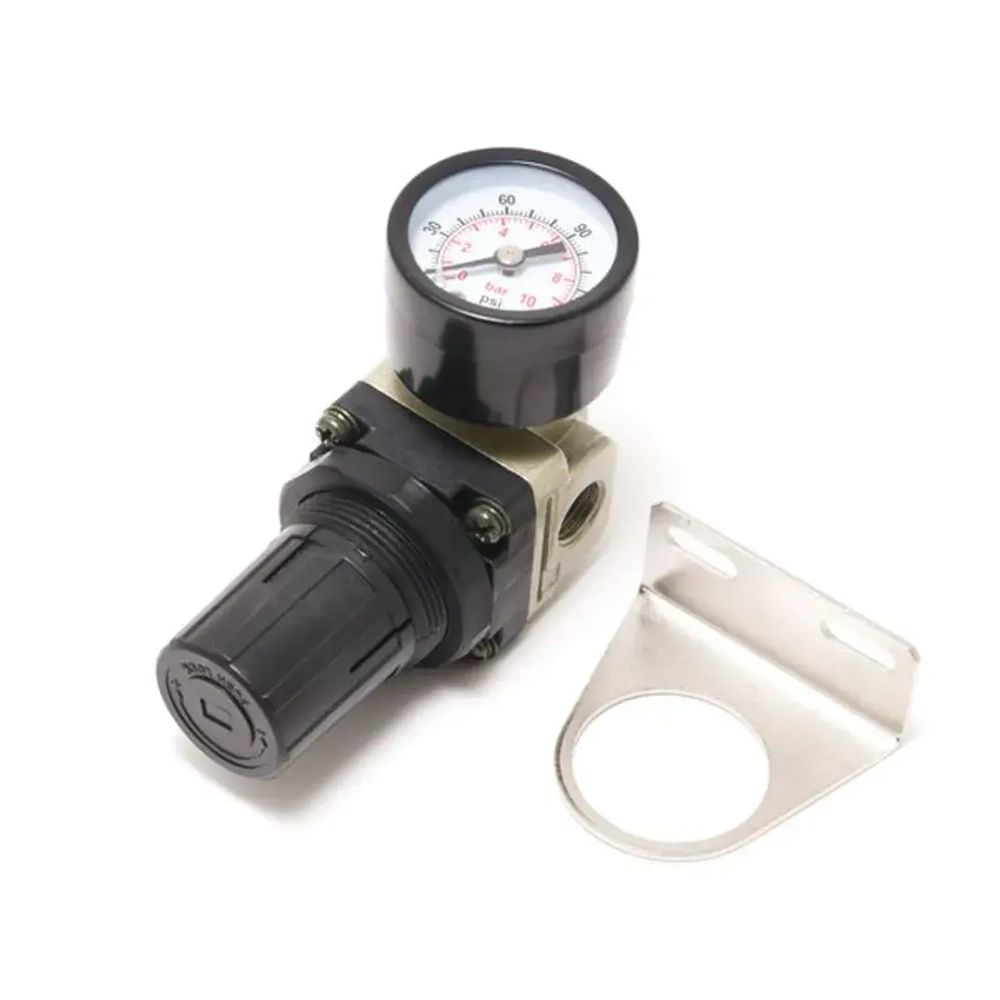 Регулятор давления воздуха с индикатором 1/4(f)-1/4(M) 0-10bar Forsage F-AR2000-02(F-2000-02)(код 18862)