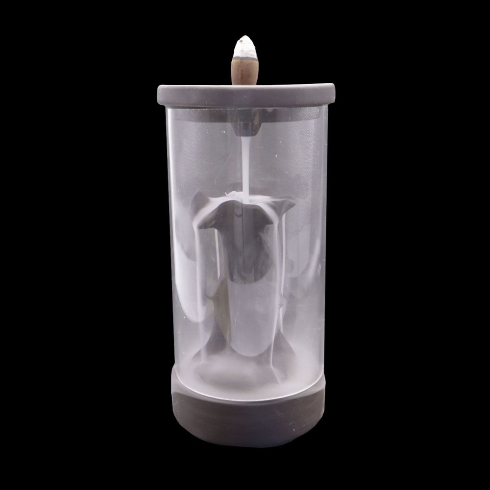 Подставка под благовония Водопад в колбе терракот