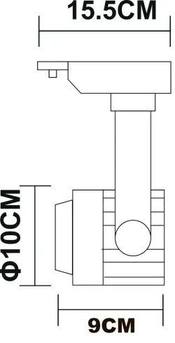 Трековый светильник Arte Lamp