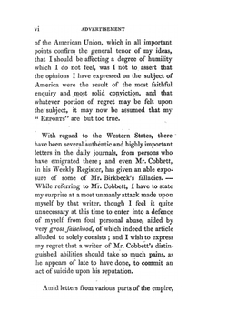 Sketches of America, a Narrative of a Journey Through the Eastern and Western States, with Remarks On Mr. Birkbeck's 'notes' and 'letters' (Third Edition) | Fearon Henry Bradshaw