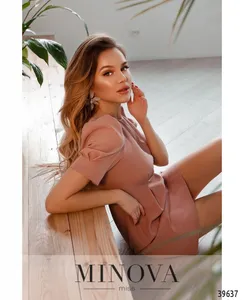 Платье 1066-корица Minova