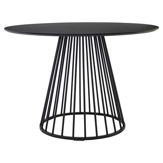 Стол Tyra, Ø110 см, черный
