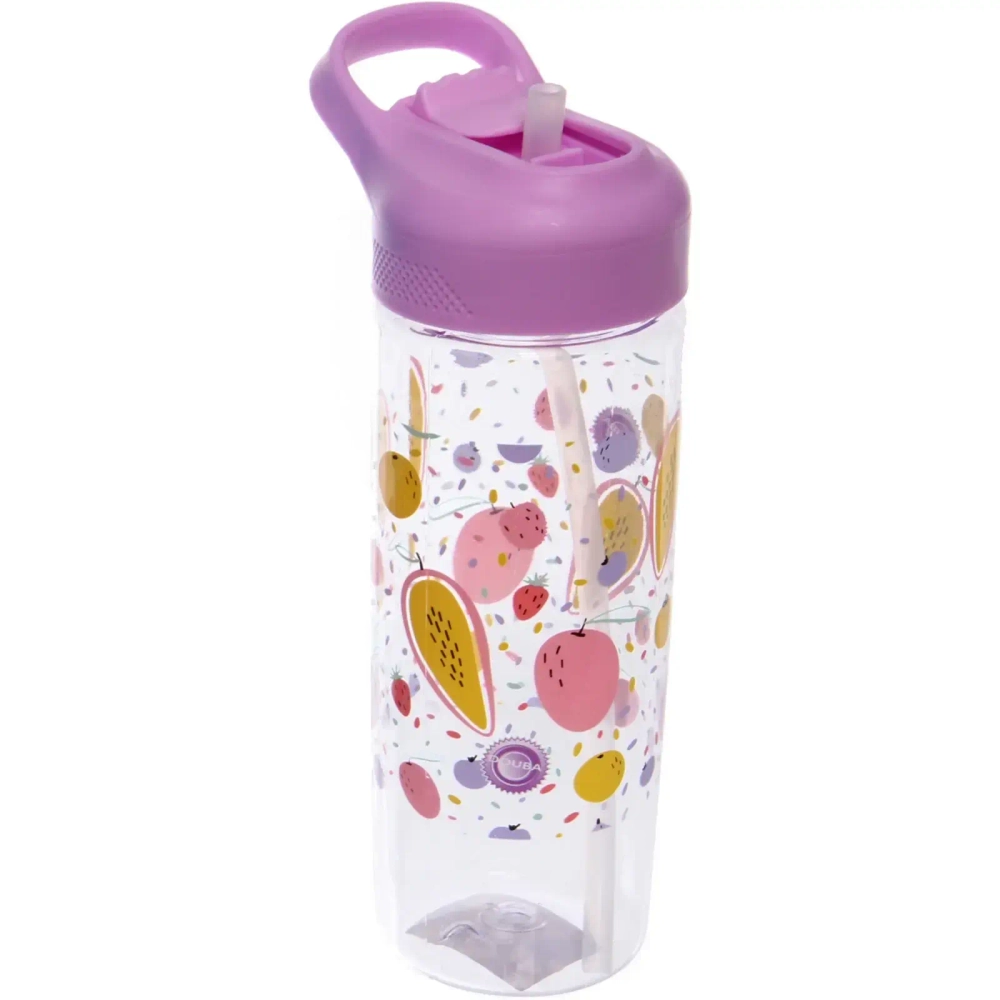 Бутылка питьевая пластиковая 650мл «Летний микс», микс цветов