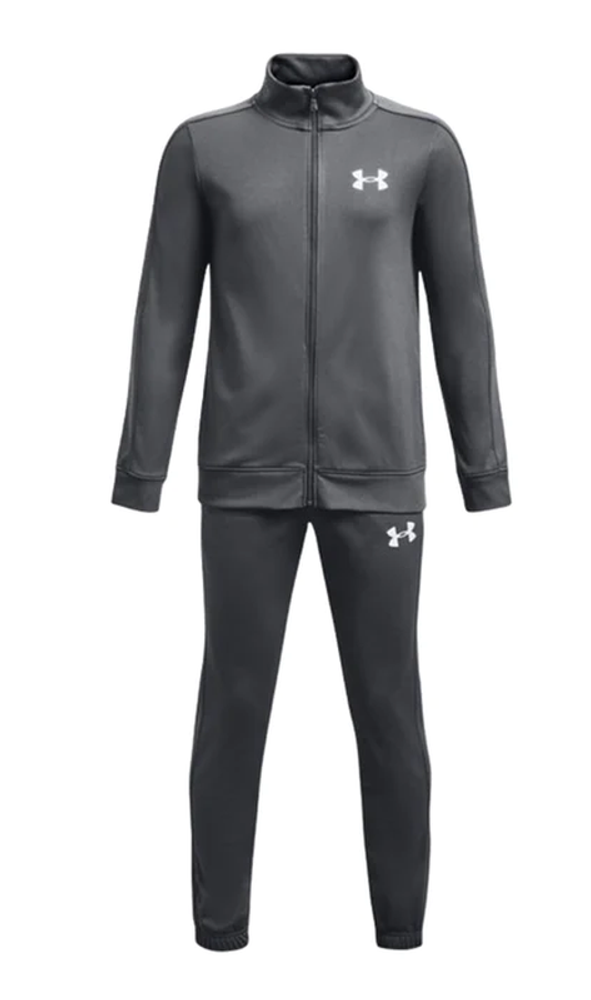 Костюм теннисный Under Armour Knit Track Suit - pitch gray/white