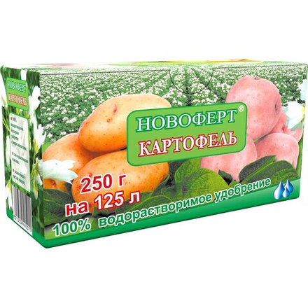 Новоферт картофель удобрение водорастворимое NPK с микроэлементами