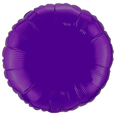 Шар Flexmetal Круг 18" фиолетовый #401500V