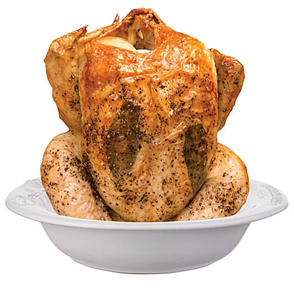 Подставка для запекания курицы Roemertopf Gefluegel белая