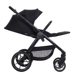 Детская коляска 3 в 1 Espiro Yoga 2025 и автокресло Pi Graphite 111 calm evening voice of nature / Графитовый (Graphite 117)