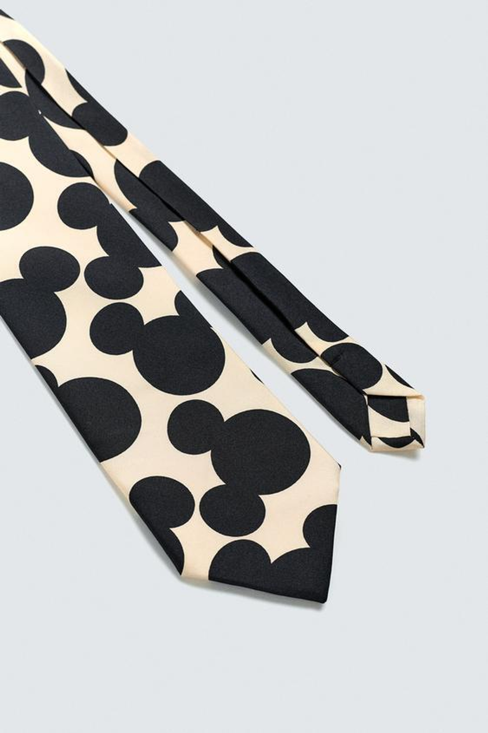 ZARA HARRY LAMBERT X DISNEY ГАЛСТУК С СИЛУЭТОМ МИККИ МАУСА, РАЗНОЦВЕТНЫЙ