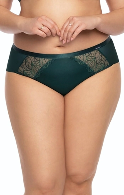 Трусики-шорты Emily (Размер: L) (Цвет: изумрудный)