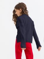 Джемпер синий для девочки арт. АТ727