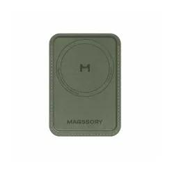 Magssory Duo Magnetic Kickstand Wallet Khaki