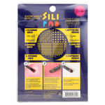 J.Cat Beauty, Sili Pad, силиконовое средство для очищения кистей для макияжа, BR33 розовый, 1 шт.