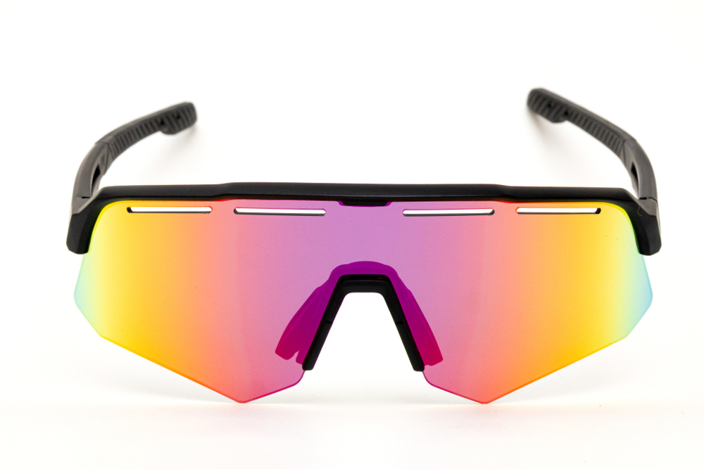 Очки S&C ZACAN True revo purple mirror, Matt black