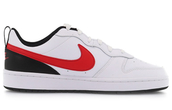Женские кроссовки Nike Court Borough Low 2 'Summit White University Red' BQ5448-110
