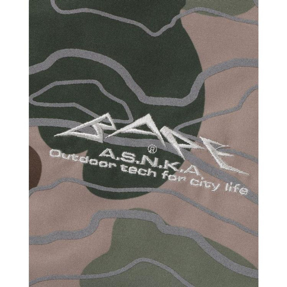 A Bathing Ape Layered Line Camo Shell Куртка