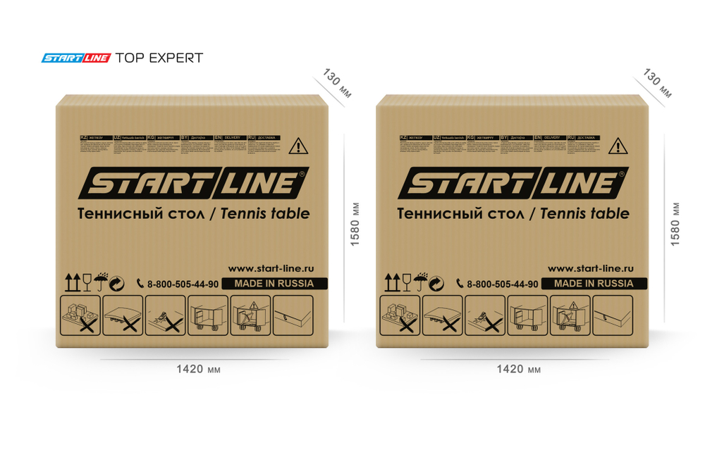 Стол теннисный Top Expert Black
