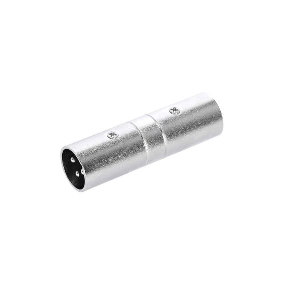Adam Hall K4AXM3XM3 - адаптер XLR (M) - XLR (M), серебристый