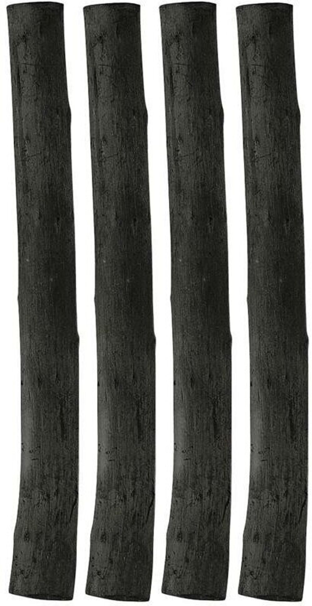 Уголь натуральный для рисования FABER-CASTELL, НАБОР 4 шт., "Pitt", толщина 9-15 мм, 129498