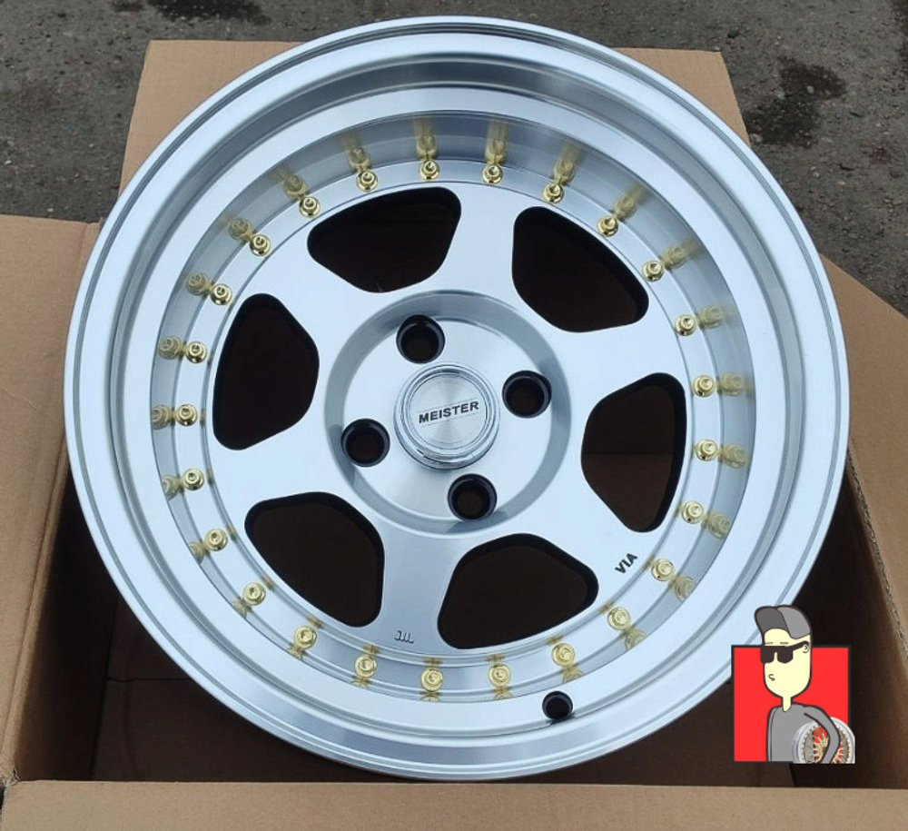 Комплект дисков Work Meister 15x8.5 et0 4x100