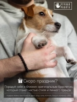 Браслет мужской из натуральных камней