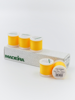 Нитки швейные Madeira aerofil № 120 Col. 9360 манго (100 м)