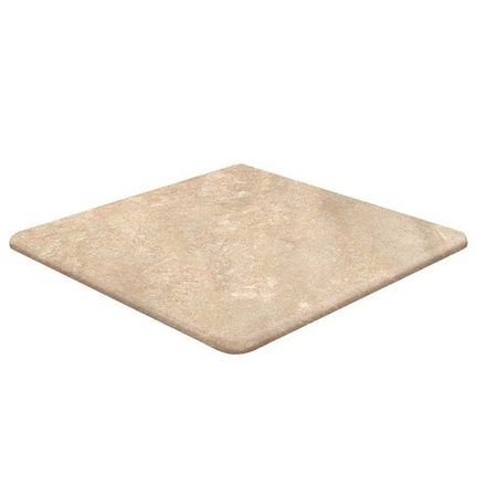 Exagres, Petra 344 Ocre - Клинкерная ступень флорентийская угловая, 330x330x14