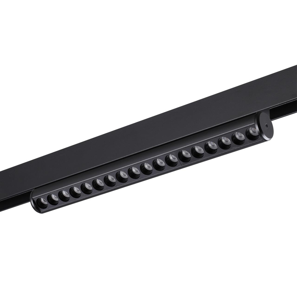 359948 PORT NT25 214 черный Трековый светильник с переключ. цв. темпер. IP20 LED 3000К\4000К\6000К 18W 90-240V VECTOR