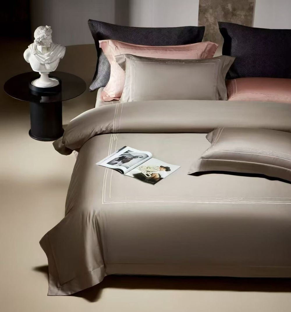 Постельное белье из сатина Luxe Brown