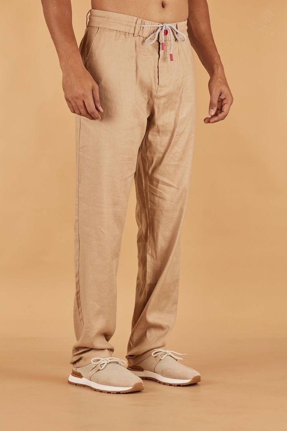 Льняные брюки Kiton